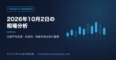 2026年10月2日の相場分析と書かれたアイキャッチ画像