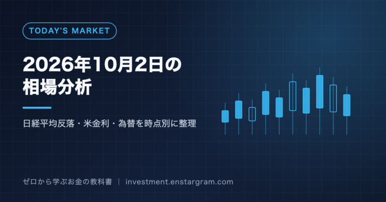 2026年10月2日の相場分析と書かれたアイキャッチ画像