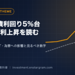 米10年債利回りが5％台に｜日米の金利上昇の背景と、株式・債券・為替・NISAへの影響を整理